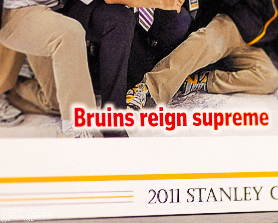 Boston Herald Bruins 2011 Stanley Cup Front Page - FEB 6, 2011