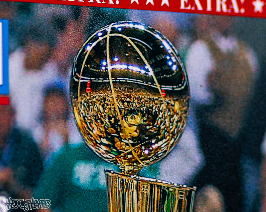 Boston Herald Celtics 2008 NBA FINALS Front Page - JUNE 18, 2008