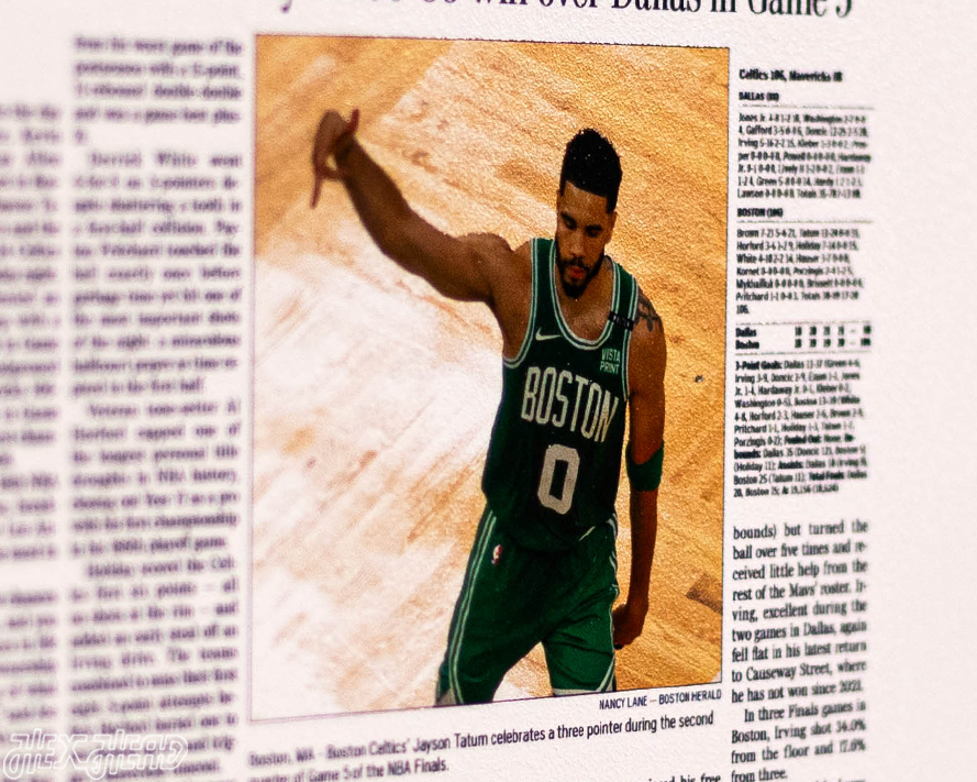 Boston Herald Celtics 2024 NBA FINALS Front Page - JUNE 18, 2024