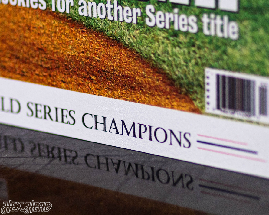 Boston Herald Red Sox 2007 World Series Front Page - OCT 29, 2007