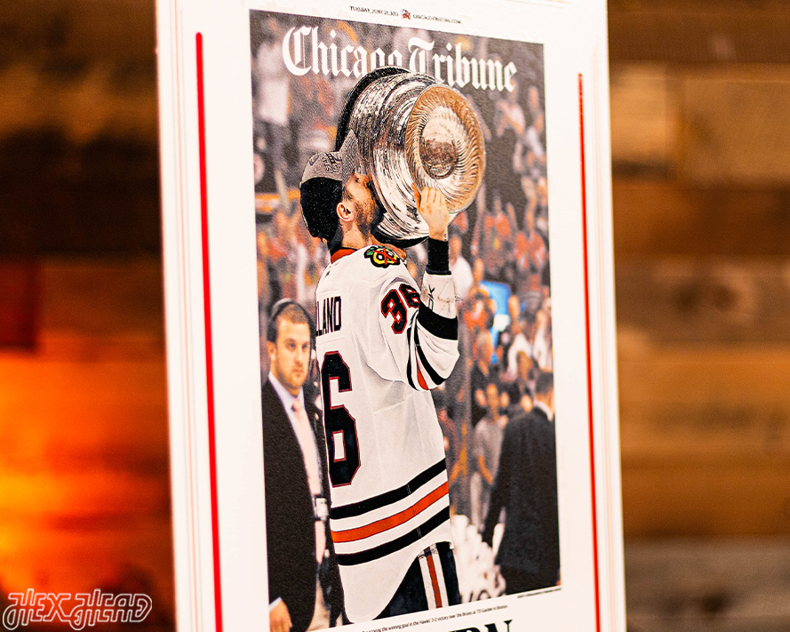 Chicago Tribune Blackhawks 2013 STANLEY CUP Front Page - JUNE 25, 2013