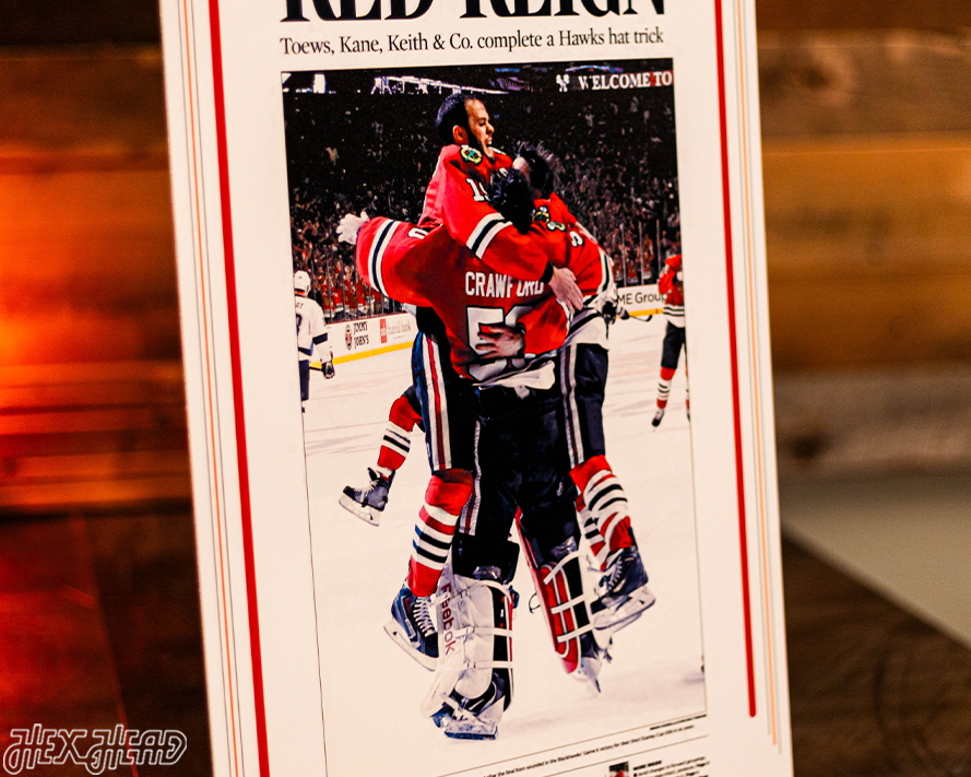 Chicago Tribune Blackhawks 2015 STANLEY CUP Front Page - JUNE 16, 2015