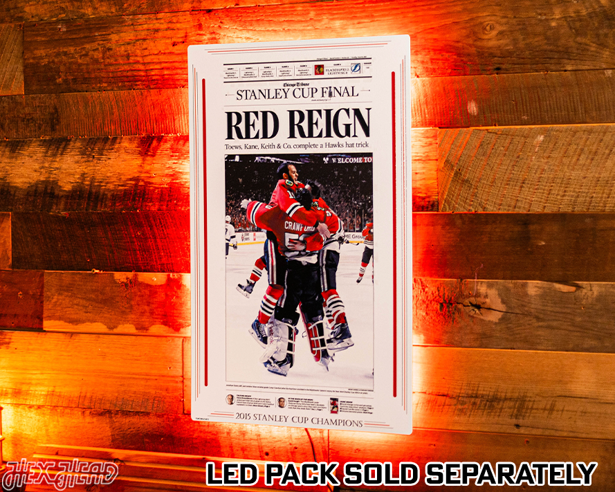 Chicago Tribune Blackhawks 2015 STANLEY CUP Front Page - JUNE 16, 2015