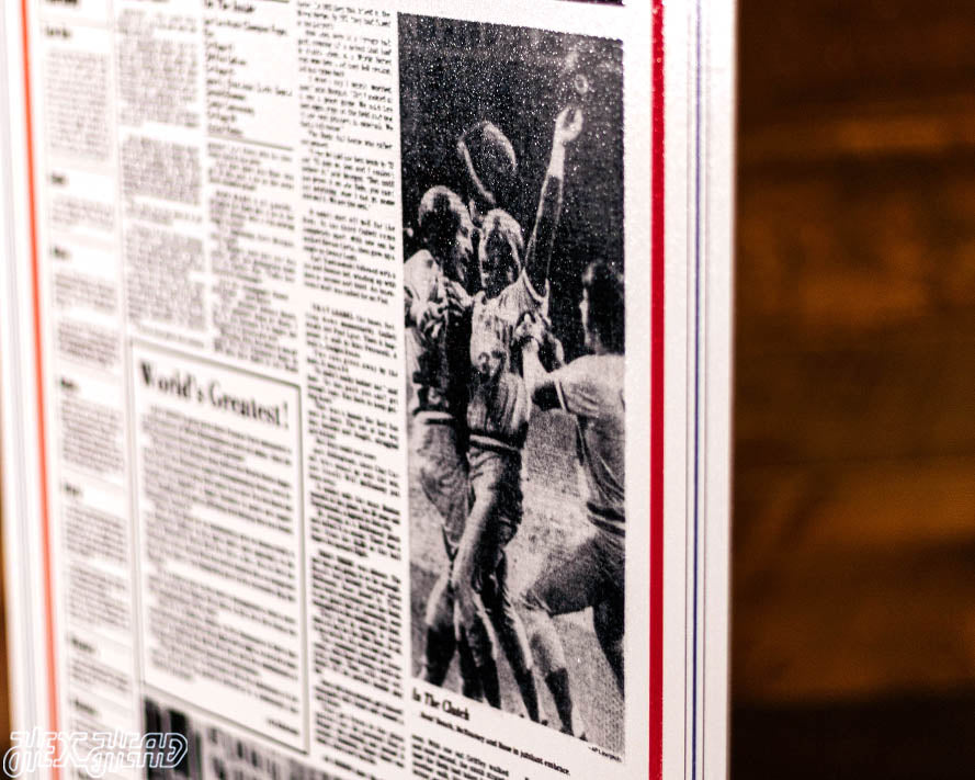 The Cincinnati Enquirer Reds 1975 WORLD SERIES Front Page - OCT 23, 1975