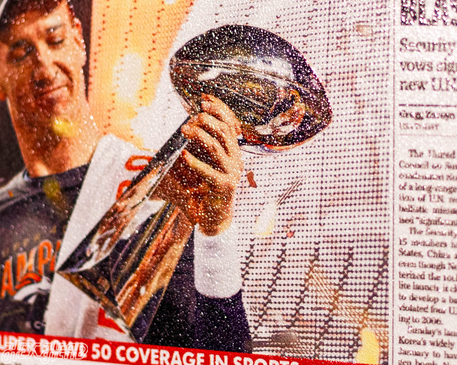 USA Today Denver Broncos 2016 Super Bowl Front Page - FEB 8, 2016