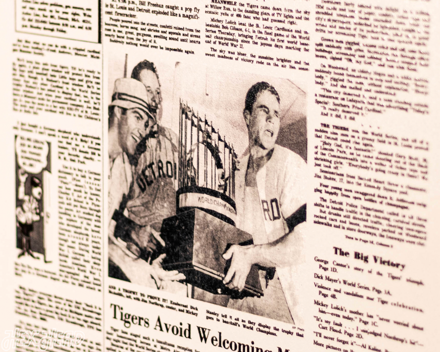 Detroit Free Press Tigers 1968 WORLD SERIES Front Page - OCT 11, 1968