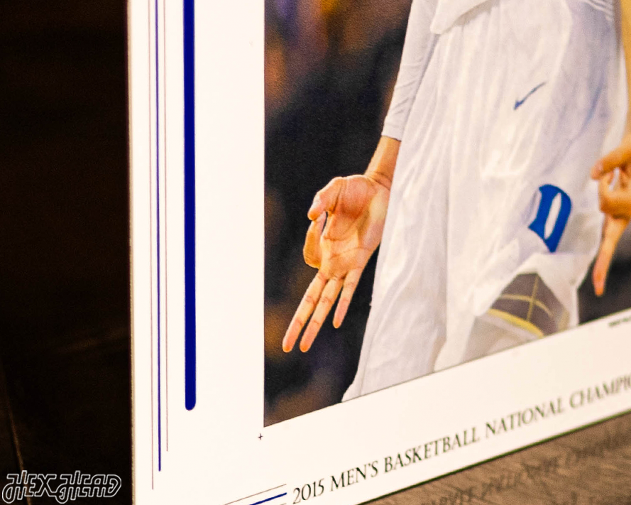 The News & Observer Duke Blue Devils 2015 National Basketball Champions Front Page - April 7, 2015