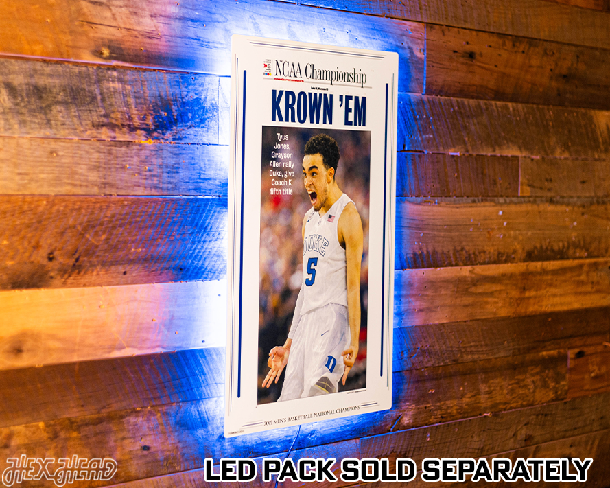 The News & Observer Duke Blue Devils 2015 National Basketball Champions Front Page - April 7, 2015