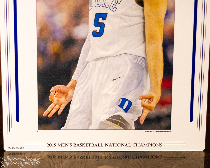 The News & Observer Duke Blue Devils 2015 National Basketball Champions Front Page - April 7, 2015