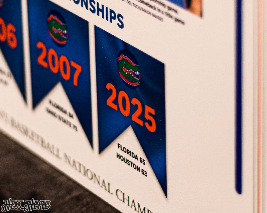 USA Today Florida Gators 2025 National Basketball Champions Front Page - April 8, 2025