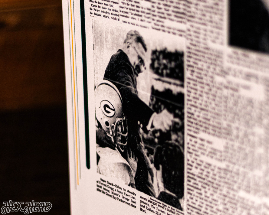 Green Bay Press-Gazette Packers II SUPER BOWL Front Page - JAN 16, 1968