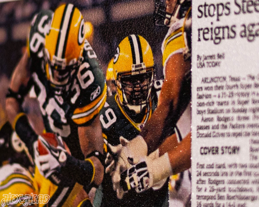 USA Today Green Bay Packers 2011 SUPER BOWL Front Page - FEB 7, 2011