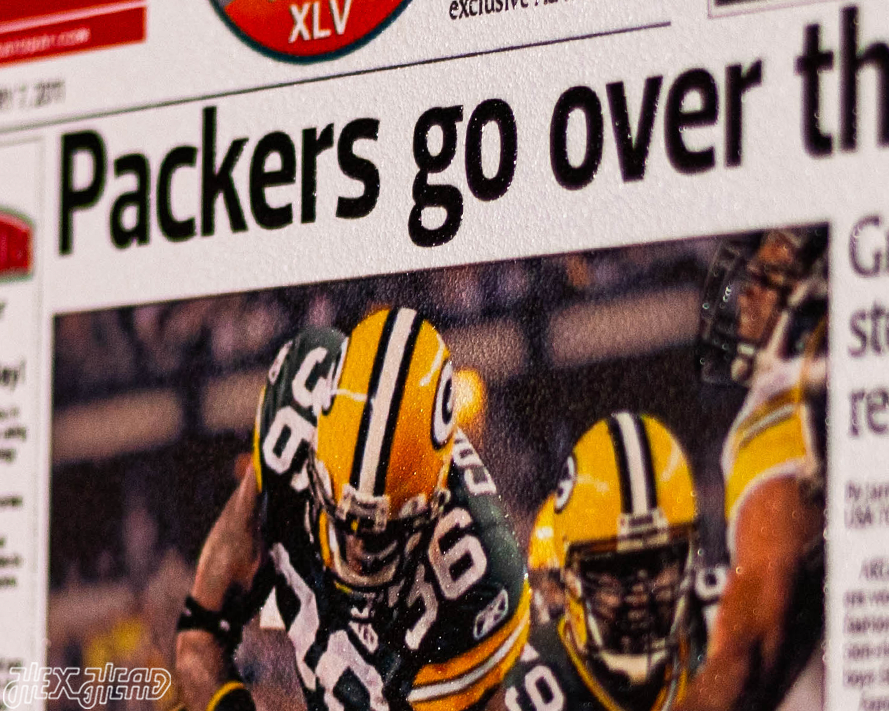 USA Today Green Bay Packers 2011 SUPER BOWL Front Page - FEB 7, 2011
