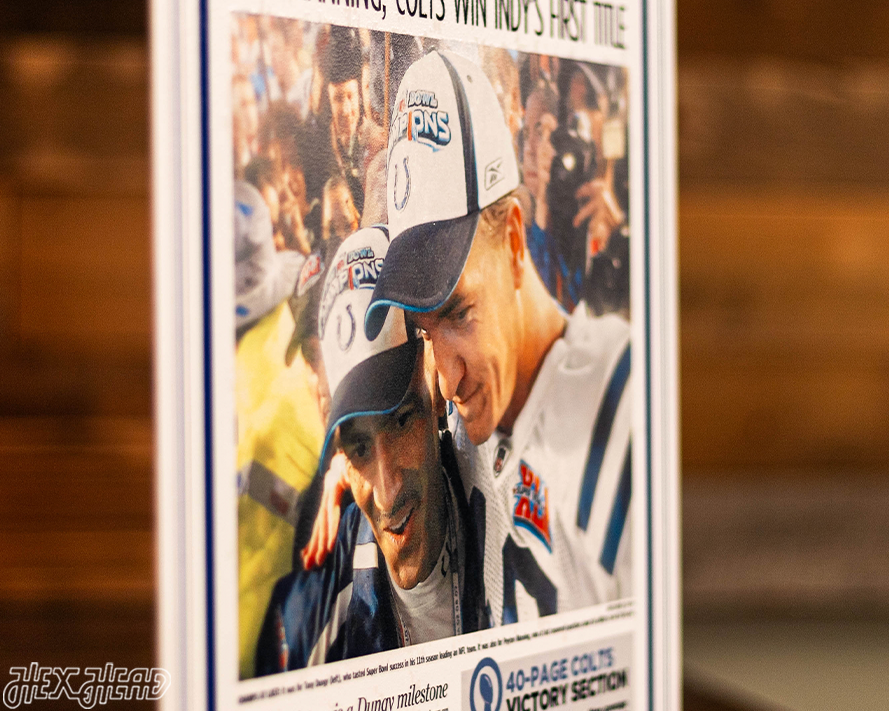 The Indianapolis Star Colts XLI SUPER BOWL Front Page - FEB 5, 2007