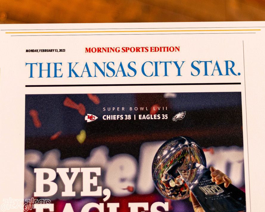Kansas City Star Chiefs LVII SUPER BOWL Front Page - FEB 13, 2023