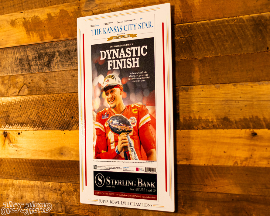 Kansas City Star Chiefs LVIII SUPER BOWL Front Page - FEB 13, 2024