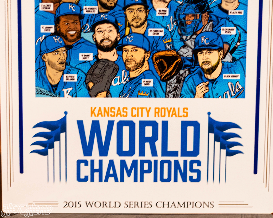 Kansas City Royals 2015 10TH Anniversary WORLD SERIES Front Page
