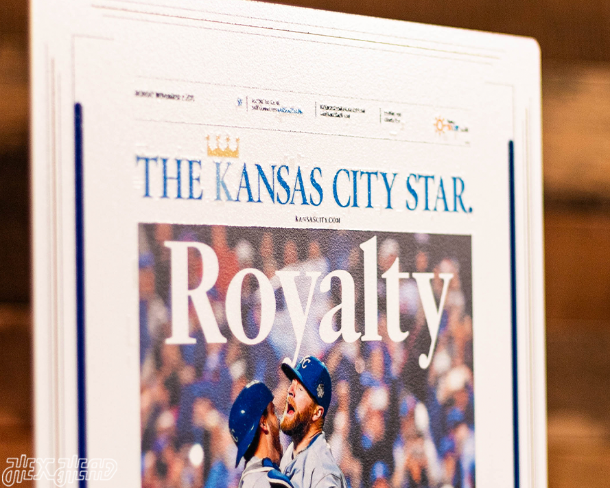 Kansas City Star Royals 2015 WORLD SERIES Front Page - NOV 2, 2015