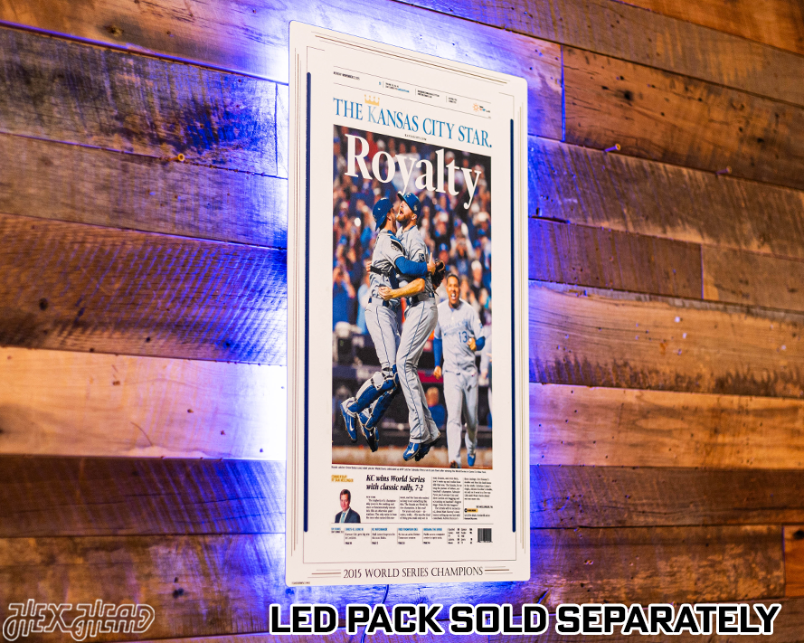 Kansas City Star Royals 2015 WORLD SERIES Front Page - NOV 2, 2015