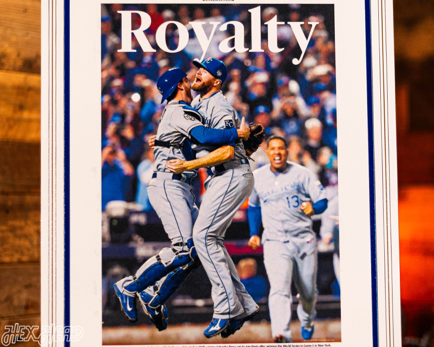 Kansas City Star Royals 2015 WORLD SERIES Front Page - NOV 2, 2015