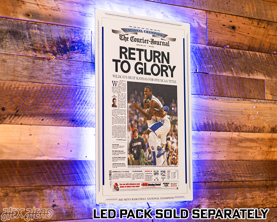 The Courier-Journal Kentucky Wildcats 2012 Basketball National Champions Front Page - APRIL 3, 2012