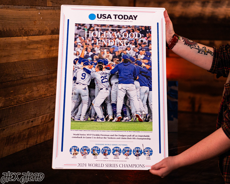 USA Today Dodgers 2024 WORLD SERIES Front Page - OCT 30, 2024