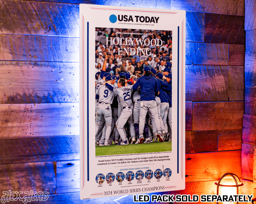 USA Today Dodgers 2024 WORLD SERIES Front Page - OCT 30, 2024