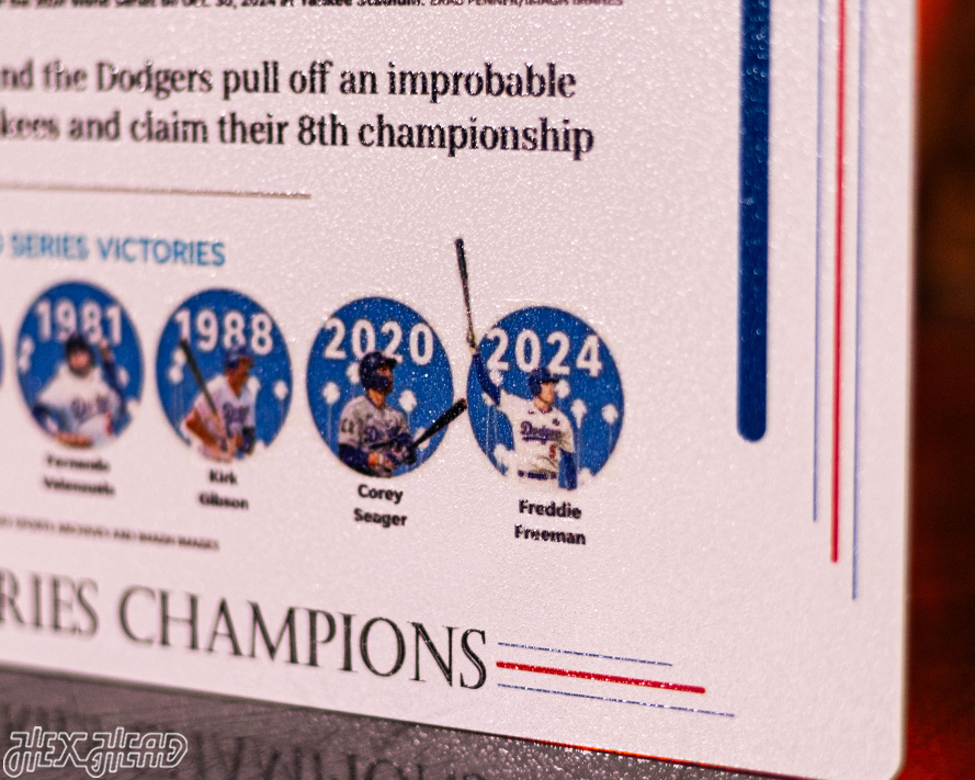 USA Today Dodgers 2024 WORLD SERIES Front Page - OCT 30, 2024