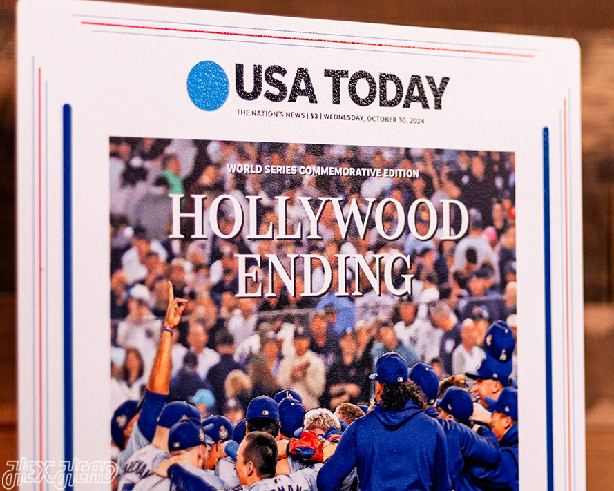 USA Today Dodgers 2024 WORLD SERIES Front Page - OCT 30, 2024