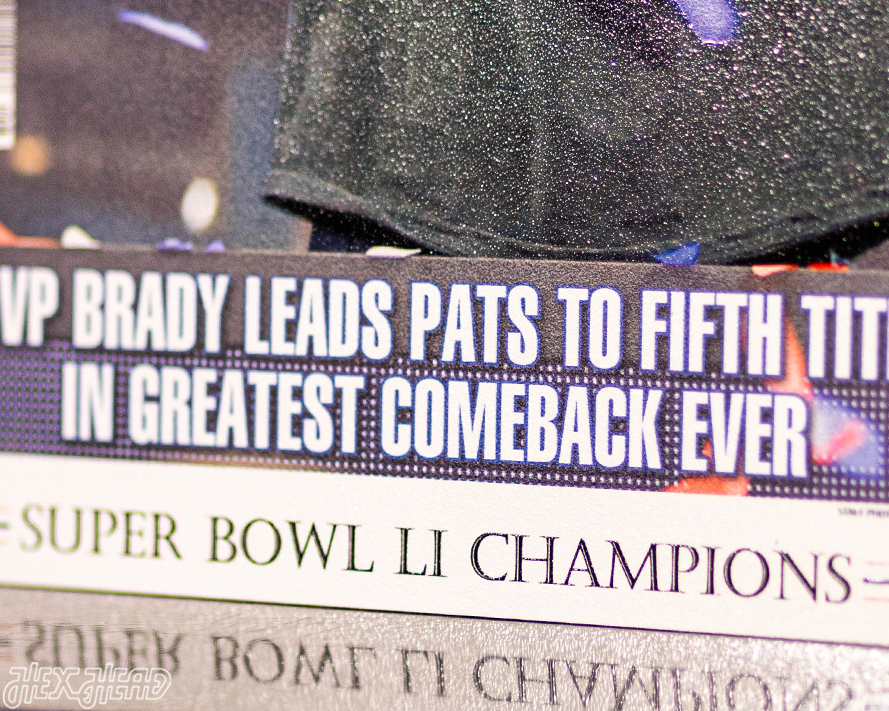 Boston Herald New England Patriots 2017 Super Bowl Front Page - FEB 6, 2017