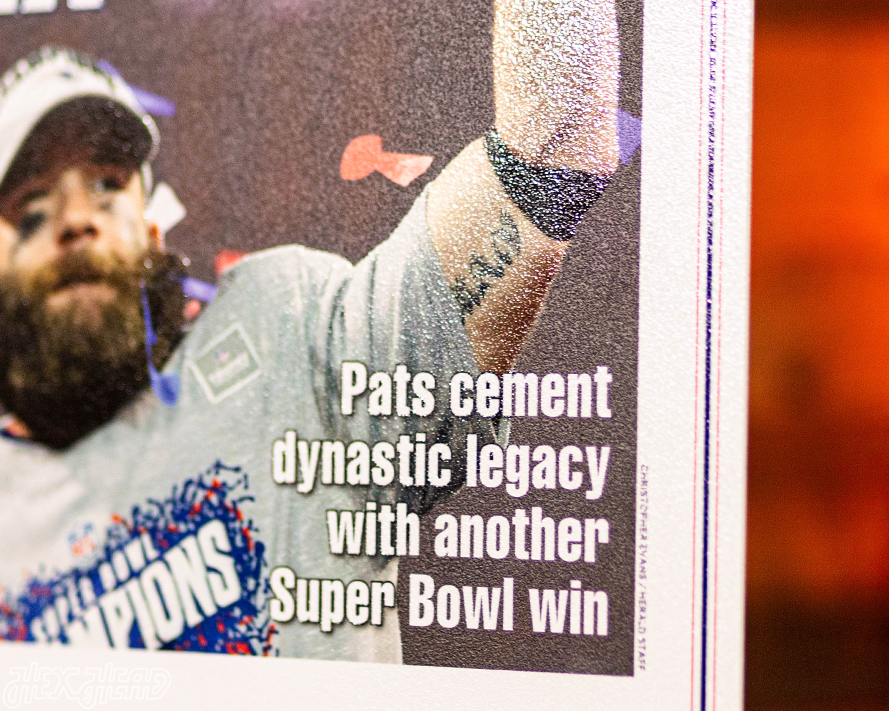 Boston Herald New England Patriots 2019 Super Bowl Front Page - FEB 4, 2019