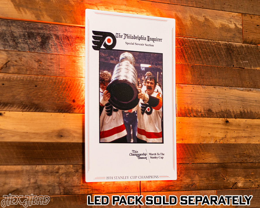 The Philadelphia Inquirer Flyers 1974 STANLEY CUP Front Page - MAY 20, 1974