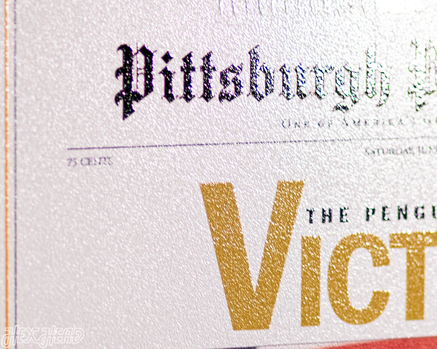 Pittsburgh Post-Gazette Penguins 2009 STANLEY CUP Front Page - JUNE 13, 2009