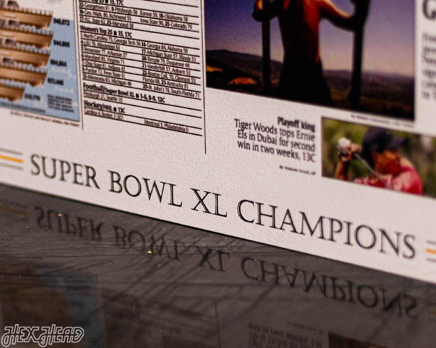 USA Today Pittsburgh Steelers 2006 Super Bowl Front Page - FEB 6, 2006