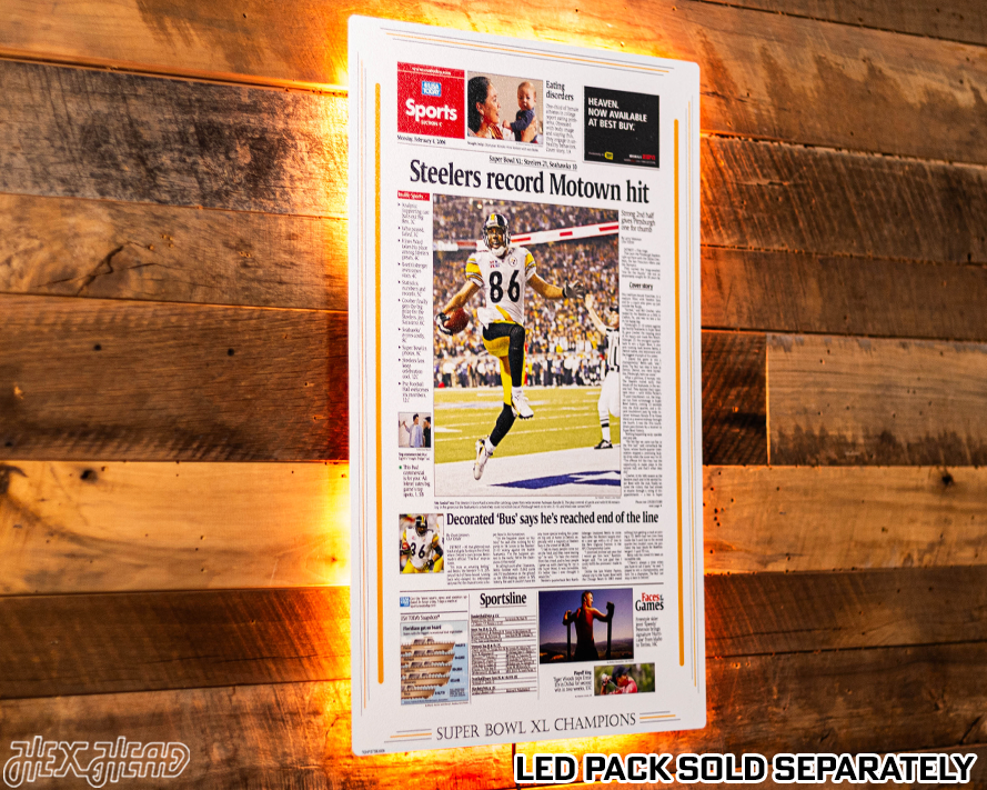 USA Today Pittsburgh Steelers 2006 Super Bowl Front Page - FEB 6, 2006