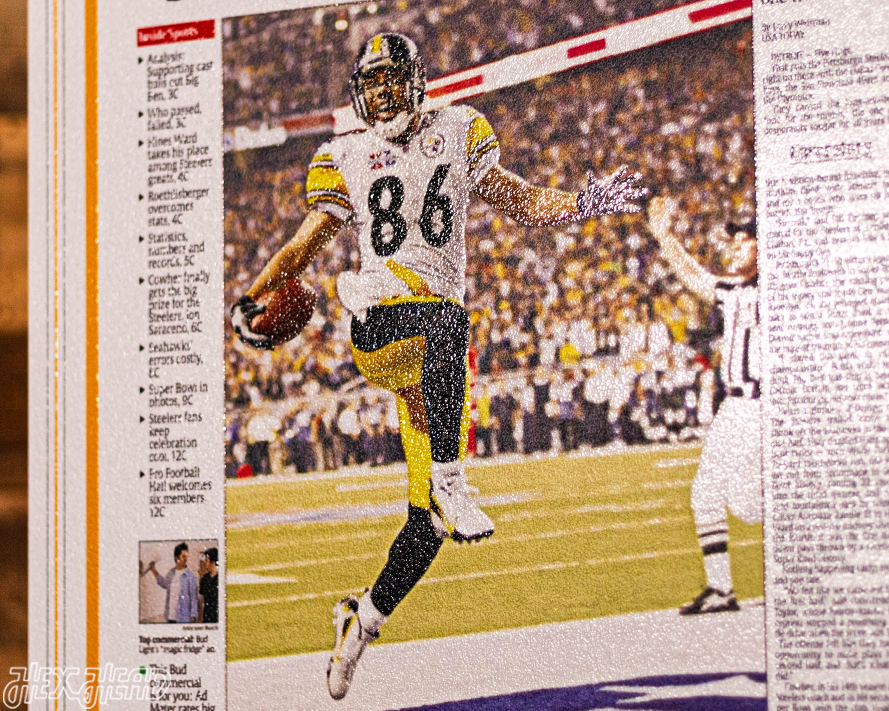 USA Today Pittsburgh Steelers 2006 Super Bowl Front Page - FEB 6, 2006