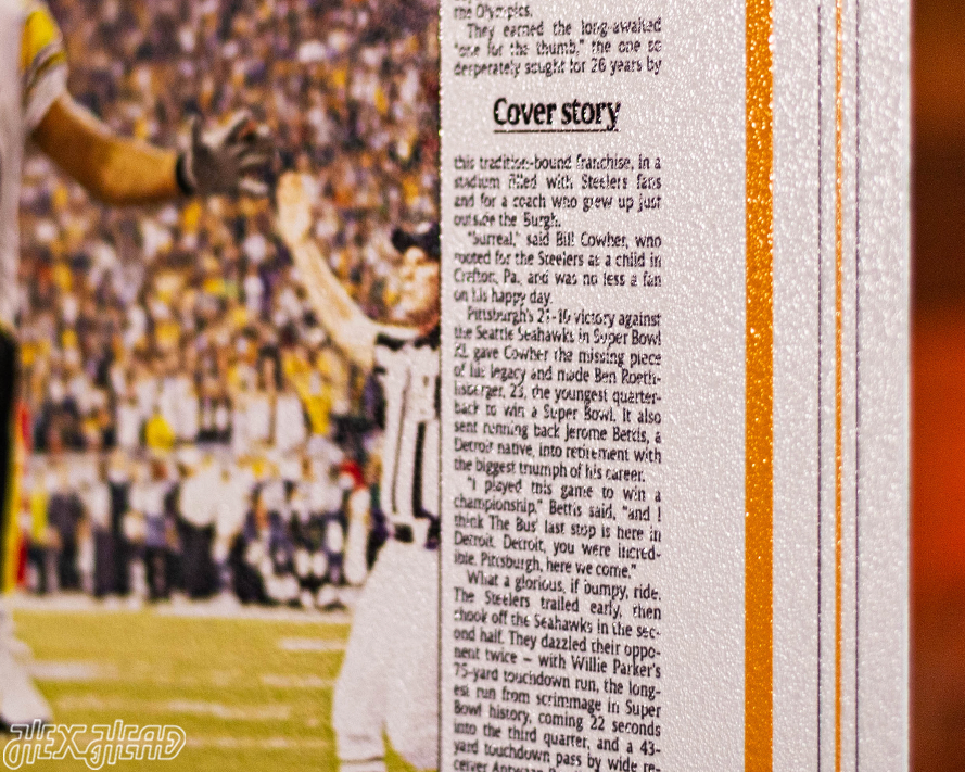 USA Today Pittsburgh Steelers 2006 Super Bowl Front Page - FEB 6, 2006