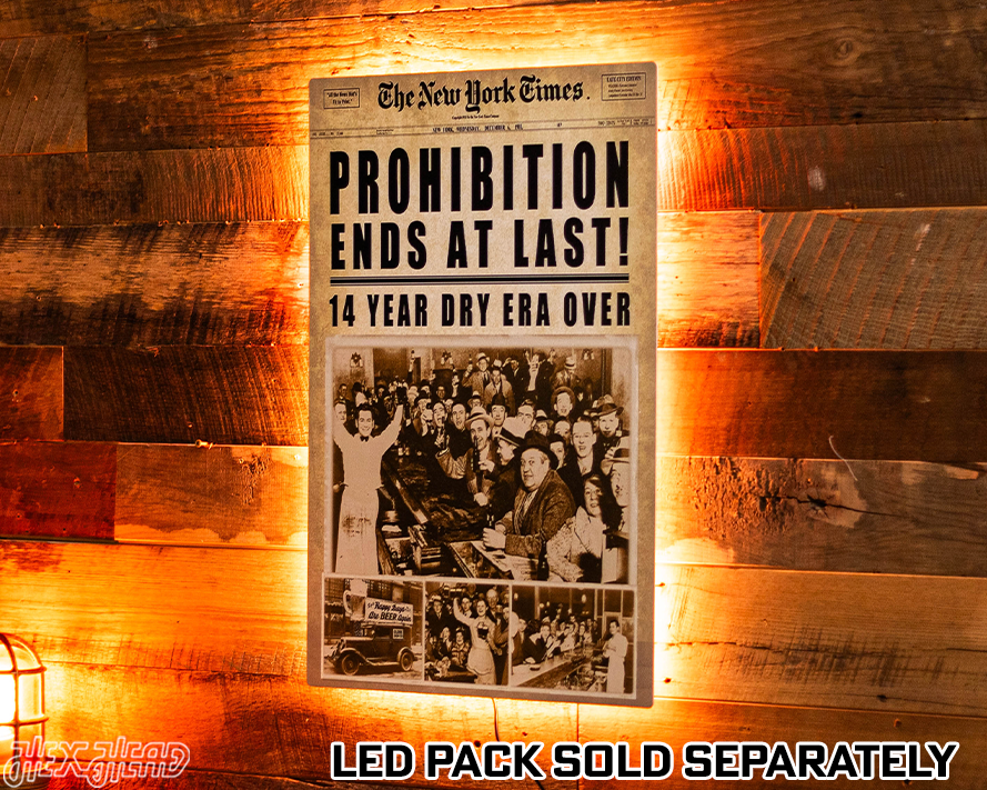 New York Times Prohibition Front Page - DEC 6, 1933