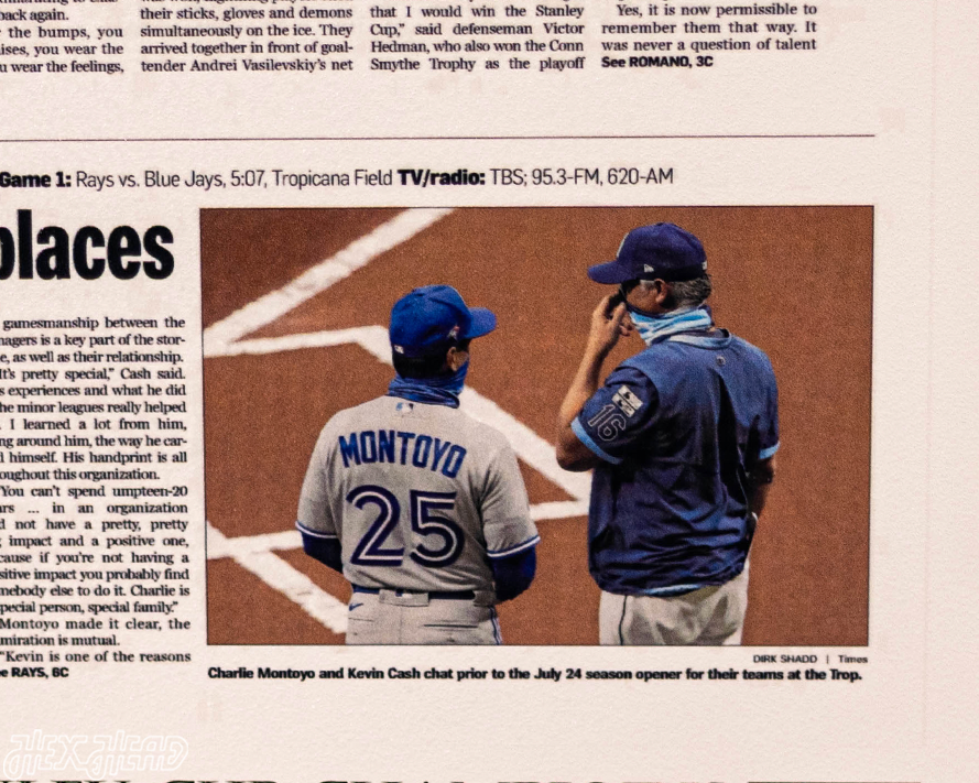Tampa Bay Times Lightning 2020 STANLEY CUP Front Page - SEP 29, 2020