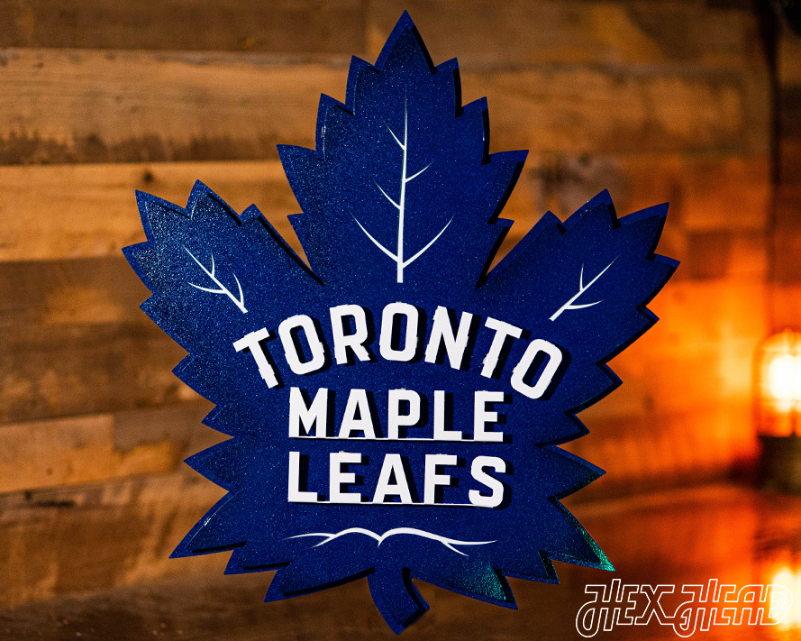 Toronto Maple Leafs NHL 3D Vintage Metal Wall Art