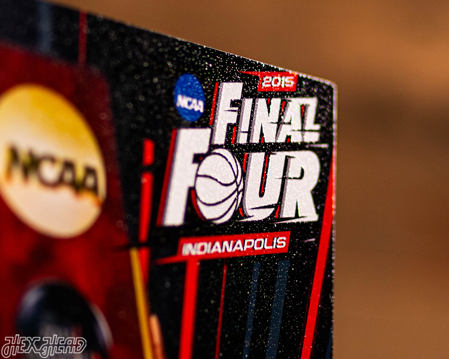 Duke Blue Devils 2015 National Basketball Championship Ticket Stub Single Layer Metal Wall Art