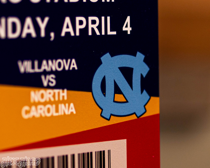 Villanova Wildcats 2016 National Basketball Championship Ticket Stub Single Layer Metal Wall Art