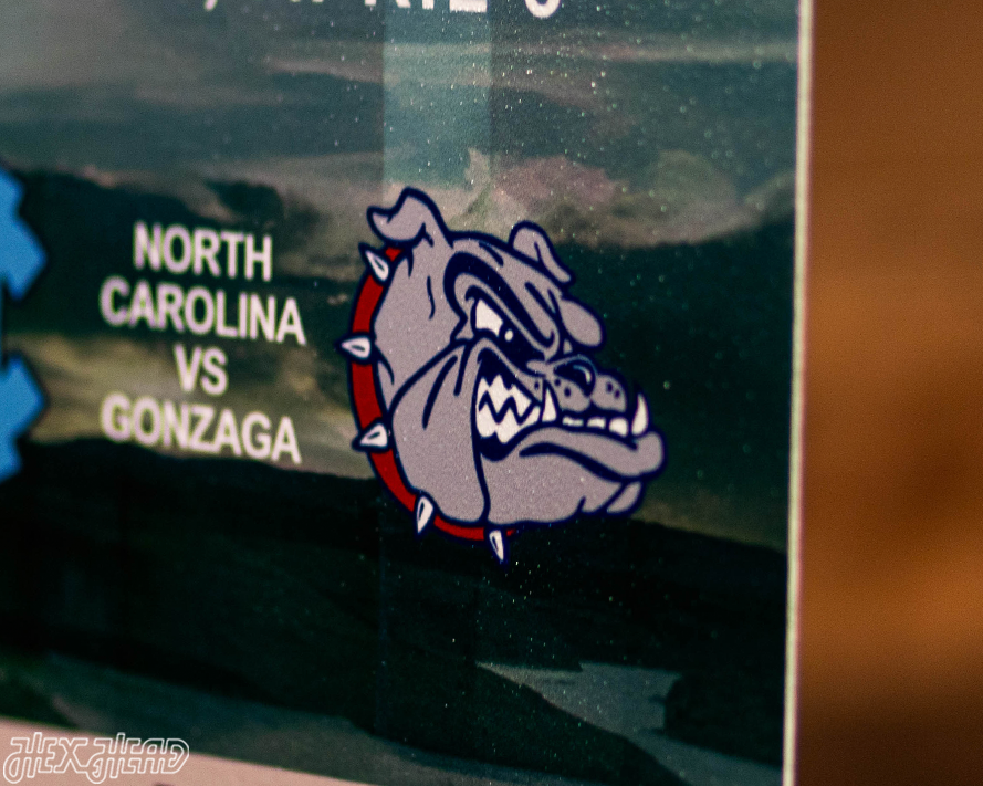 North Carolina Tar Heels 2017 National Basketball Championship Ticket Stub Single Layer Metal Wall Art