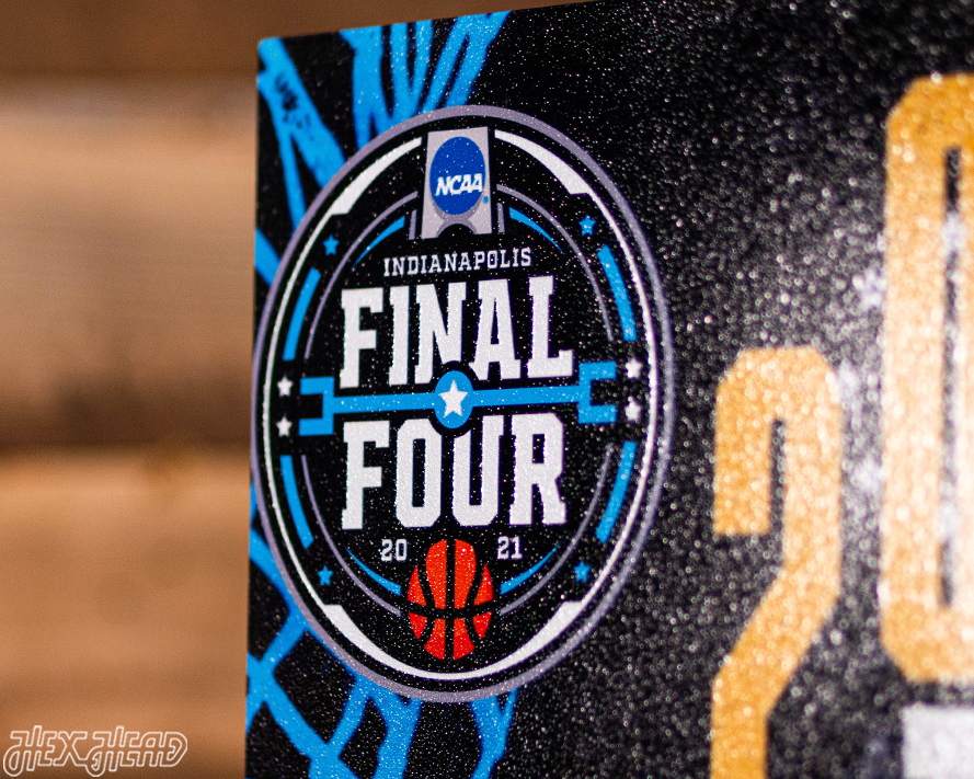 Baylor Bears 2021 National Basketball Championship Ticket Stub Single Layer Metal Wall Art