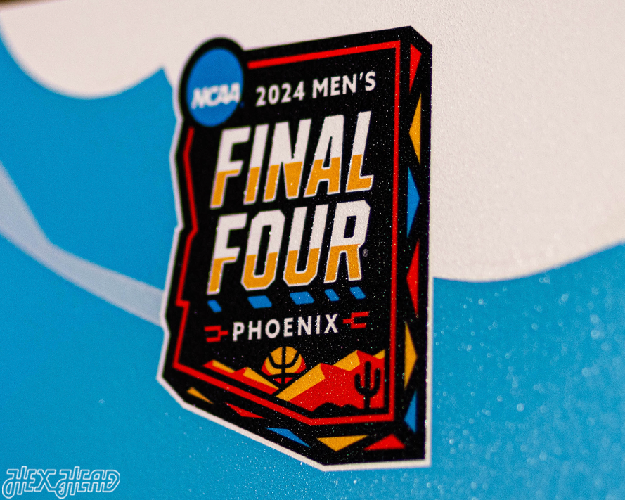 UCONN Huskies 2024 National Basketball Championship Ticket Stub Single Layer Metal Wall Art