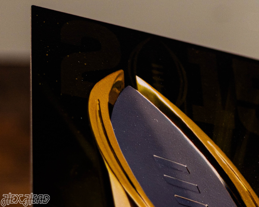 Ohio State 2015 National Championship Ticket Stub Single Layer Metal Wall Art