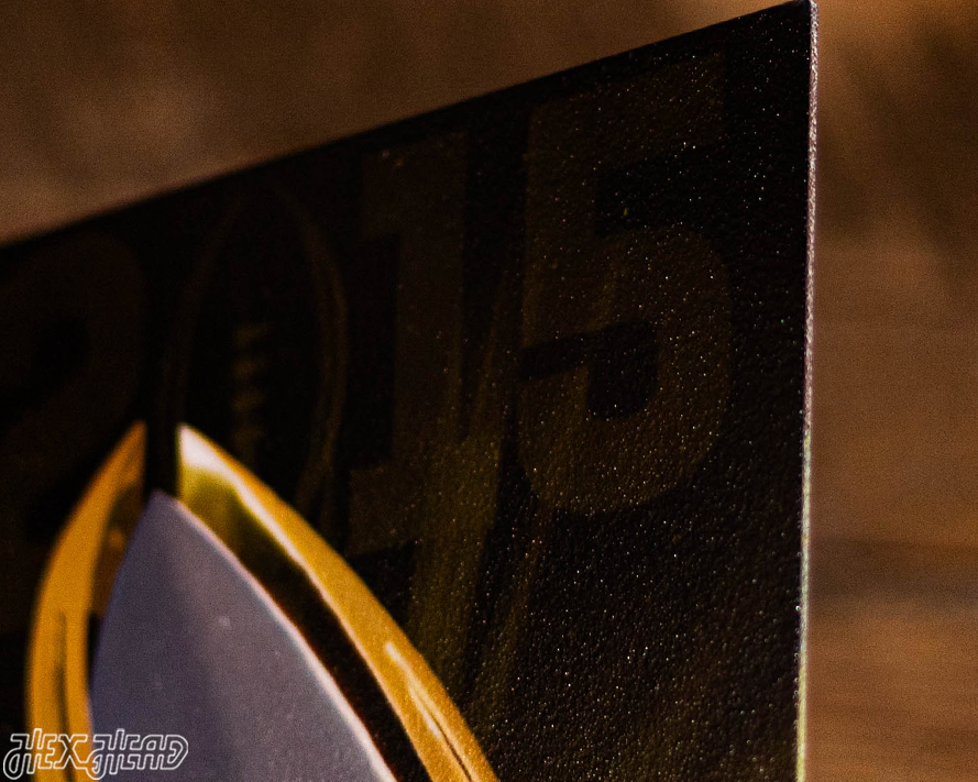 Ohio State 2015 National Championship Ticket Stub Single Layer Metal Wall Art