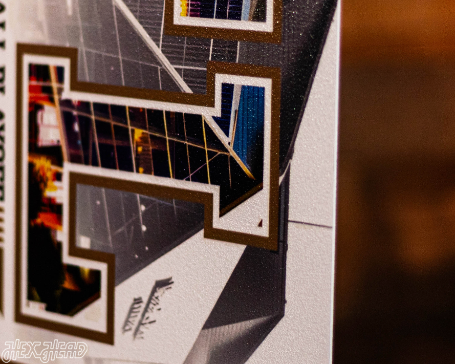 Alabama Crimson Tide 2018 National Championship Ticket Stub Single Layer Metal Wall Art