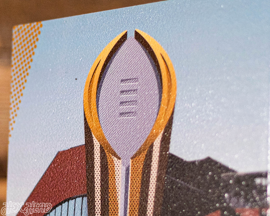 Georgia Bulldogs 2021 National Championship Ticket Stub Single Layer Metal Wall Art