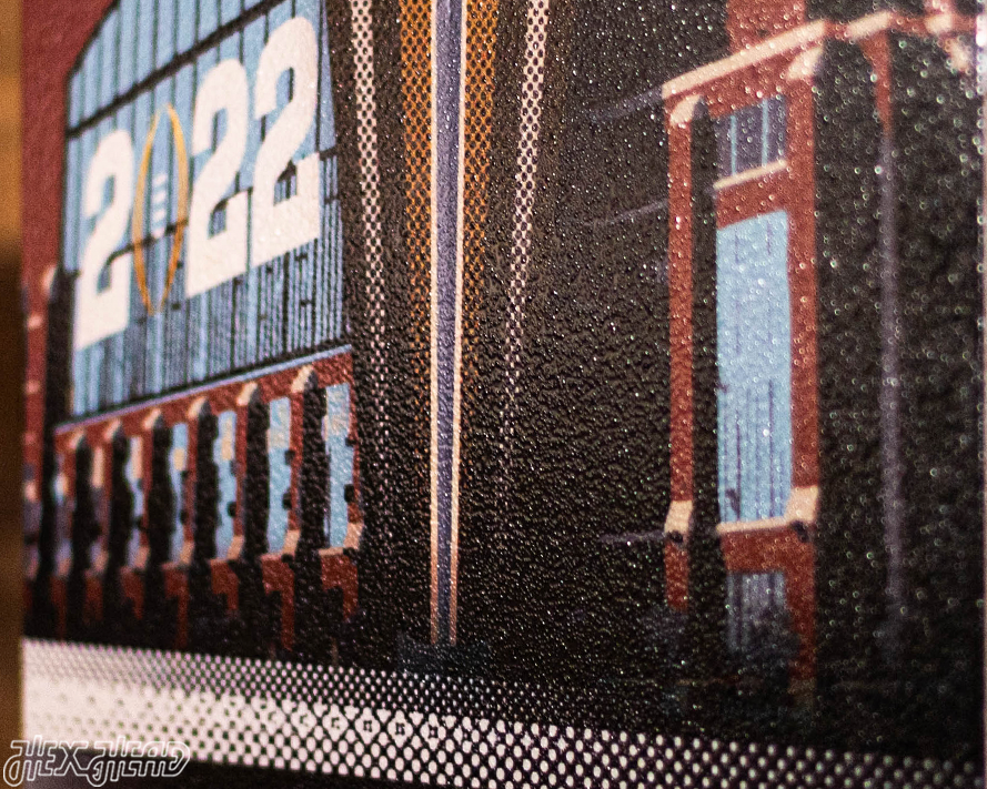 Georgia Bulldogs 2021 National Championship Ticket Stub Single Layer Metal Wall Art